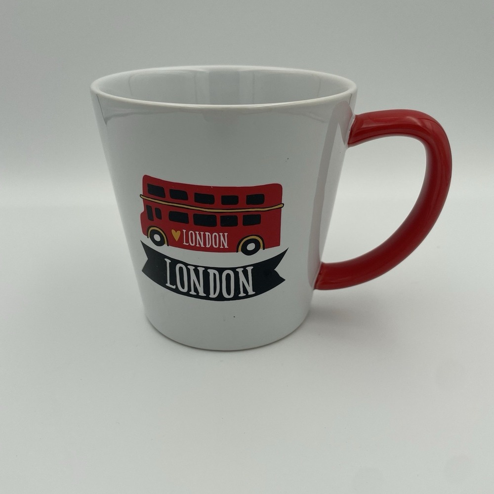 London Double Decker Bus  Coffee Mug 10-12 Oz  Coffee/Tea‎ Mug Souvenir Travel